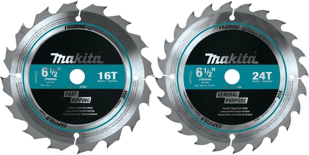 Makita A-93681 Circular Saw Blade is one of the best 6 1/2 inch circular saw blade 