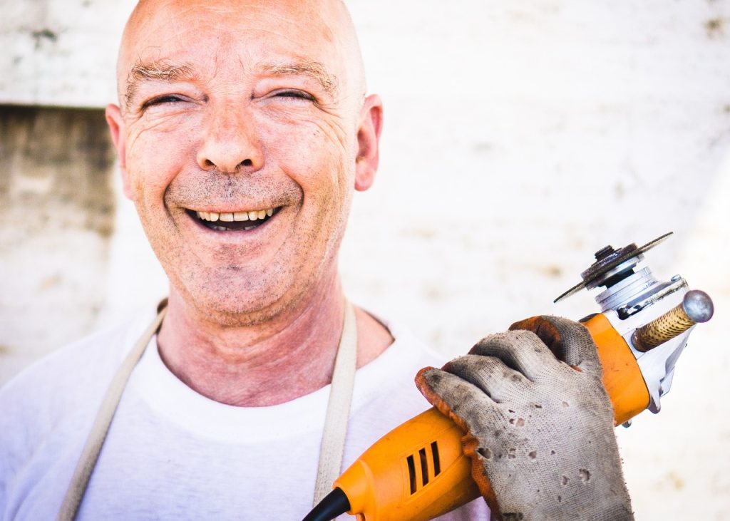 grinder, happy, industrial worker-1839741.jpg